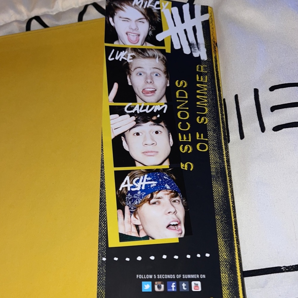 5 Seconds of Summer book - Picture 6 of 6